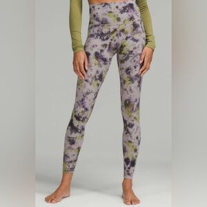 Lululemon Align High-Rise Pant 28"
Radial Tie Dye Mauve Grey Multi size 4